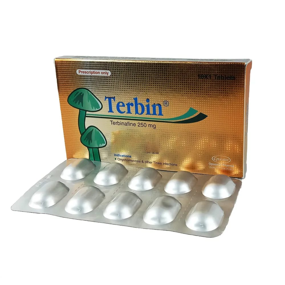 Tablet Terbin 250mg (10pcs)